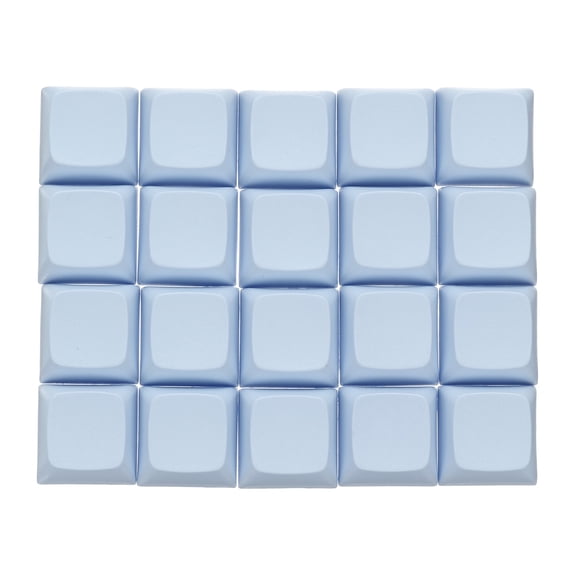 20Pcs PBT Keycap Set Mechanical Numeric Keypads for Keyboard, Blue