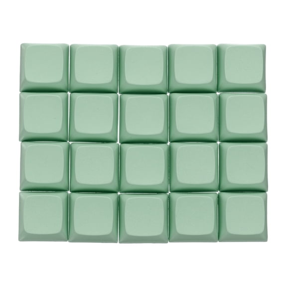 20Pcs PBT Keycap Set Mechanical Numeric Keypads for Keyboard, Green