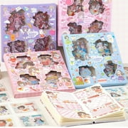 20Pcs PET Pattern Cartoon Scrapbooking Cute Sticker DIY Handbook Kawaii Stickers Decoration Stationery Supplies