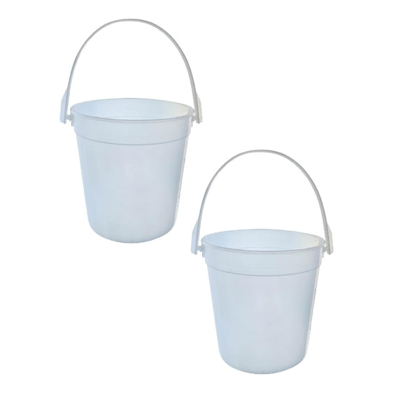 20Pcs Buckets For Drinks Anything But A Cup Party Ideas 32Oz Reusable Punch Bowls 1 Liter Ice Bucket Smoothie Bucket Translucent Glass&Bottle