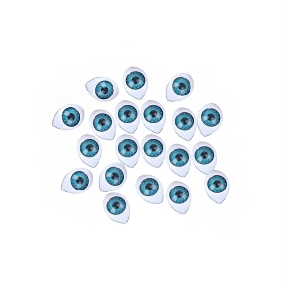 20Pcs Plastic Doll Safety Eyes For Animal Toy Puppet Making DIY Craft Accessories