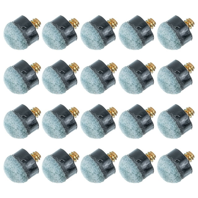 20Pcs Pool Cue Tips Replacement Cue Tips Pool Cue Stick for Billiard