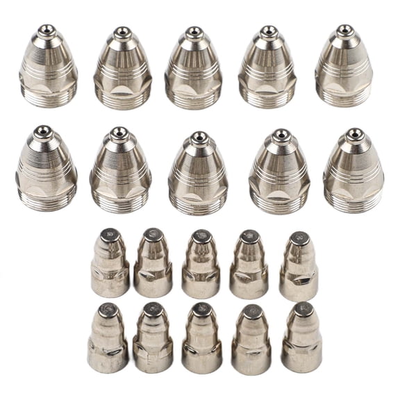 20Pcs Premium P80 Plasma Cutting Torch Consumables Cutting 40A 60A 80A 100A P80 Cnc Plasma Cutting Torch Tip Electrode Nozzles