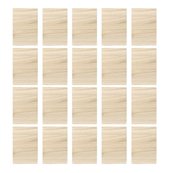 20Pcs Professional Breaking Boards Convenient Taekwondo Boards Wooden Punching Boards