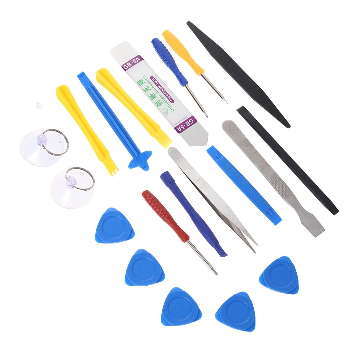 20Pcs Professional Precision Disassembly Maintenance Phone Repair Tool Set for Repairing Computer Laptop PC Notebook Electronics and More