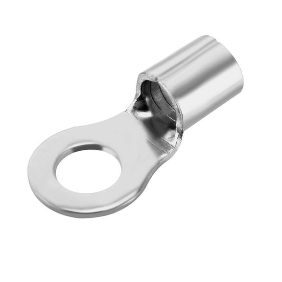 20Pcs RNB8-6S Non-Insulated U-Type Copper Crimp Terminals 6-10mm2 Wire Connector