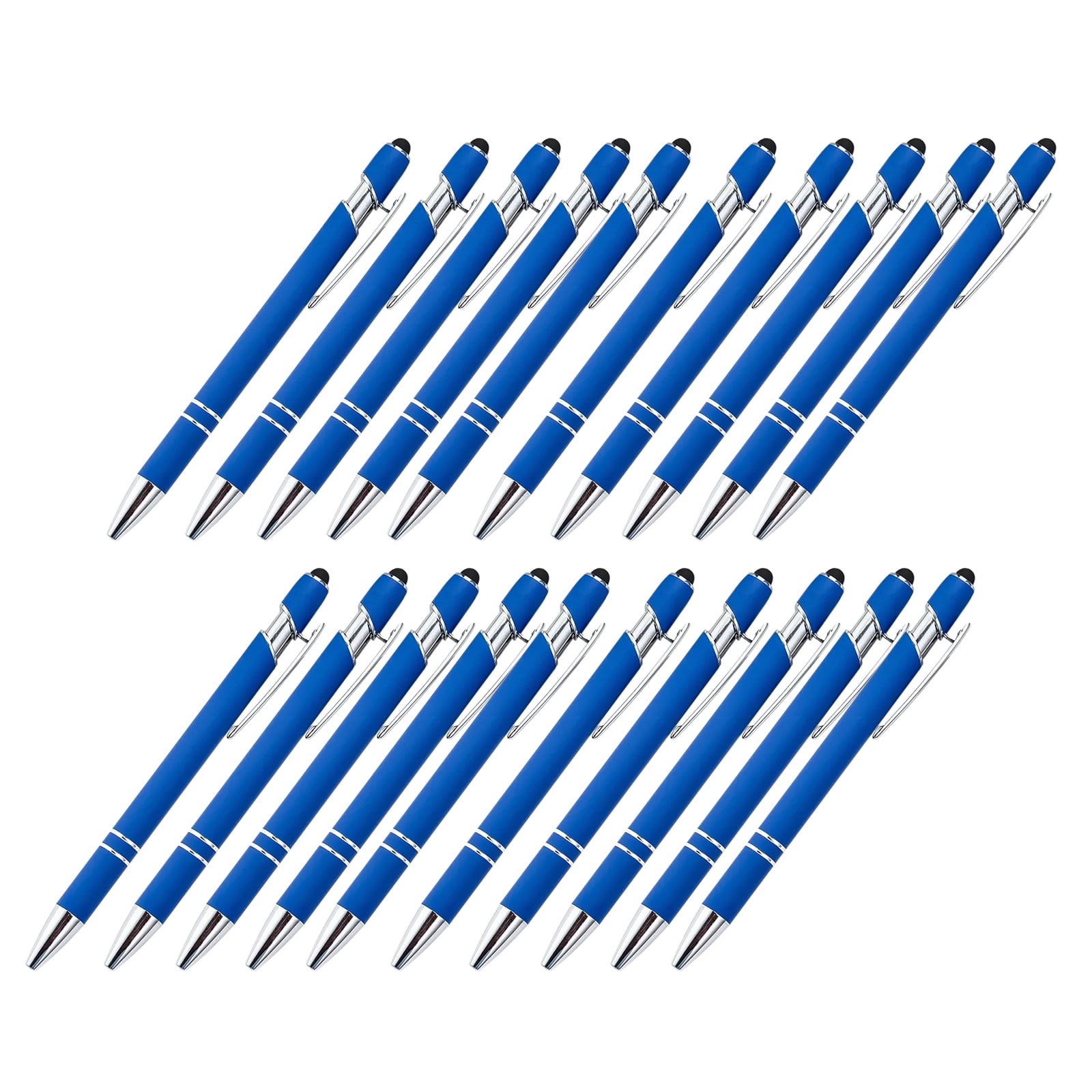 20Pcs Retractable Touching Screen Ballpoint Pen for Writing Retractable ...