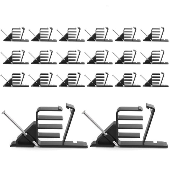 20Pcs Reusable Cable Fasteners Cord Organizers for Organizing Cord Bundles