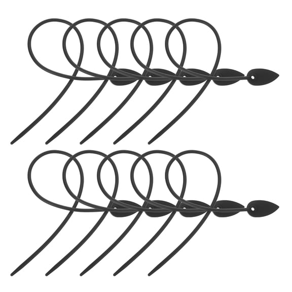 20Pcs Reusable Silicone Plant Ties Flexible Garden Twist Straps for Staking and Trellising