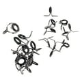 thumbnail image 1 of 20Pcs Rod Eyes Ceramic Fishing Rod Guides Tip Tops Rings 6# 10#, 1 of 6