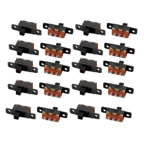 20Pcs SS-12F16 2 Position 3P SPDT Miniature Slide Switch Latching Toggle Switch