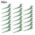 thumbnail image 1 of 20Pcs Salon Dividing Duck Bill Hair Clips Multicolor Metal Hairdressing Barrette, 1 of 14