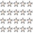 thumbnail image 1 of 20Pcs Sea Glass Turtle Charm Resin Tortoise Pendants Sea Turtle Charms with Alloy Findings for DIY Necklace Bracelet, 1 of 7