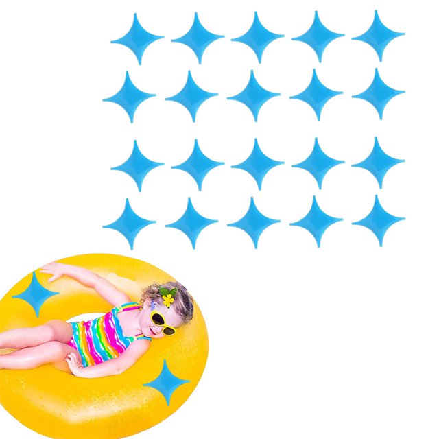 20Pcs Self Adhesive Pool Repair Patch Kit Plastic Repair Patches for