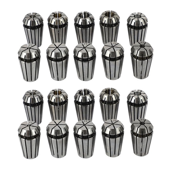 20Pcs/Set Ultra ER16 110MM Spring Collet Set for CNC Milling Lathe Tool Engraving Machine