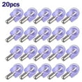 20Pcs Shelf Studs Pegs Plastic Laminate Support Bracket
