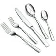thumbnail image 1 of 20Pcs Silverware Set Stainless Steel Flatware Set, Service for 4, Dishwasher Safe (Silver), 1 of 8