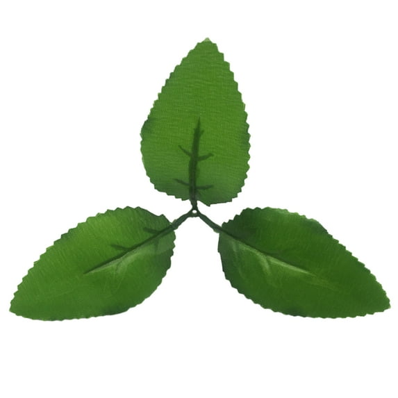 20Pcs Simulation Plants Easy Care Realistic Elegant Fine Workmanship Anti-fall Decorate Natural Color Trident Leaf Simulated Artificial Green Plants Home Supply
