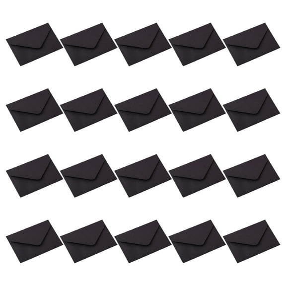 20Pcs Small Paper Envelopes 4x2.76Inch Flipping Envelope For Wedding Invitations Card and Mailing Gifting Card Holders