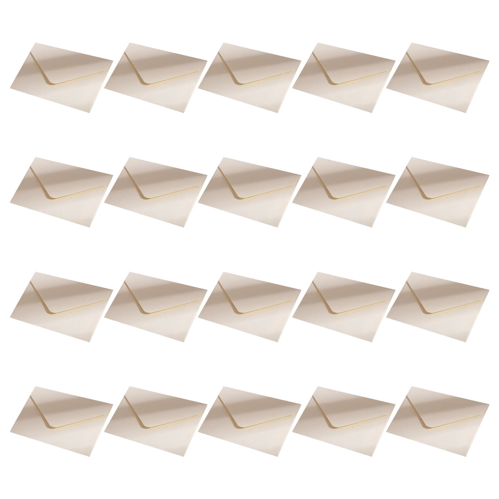 20Pcs Small Paper Envelopes 4x2.76Inch Flipping Envelope For Wedding ...