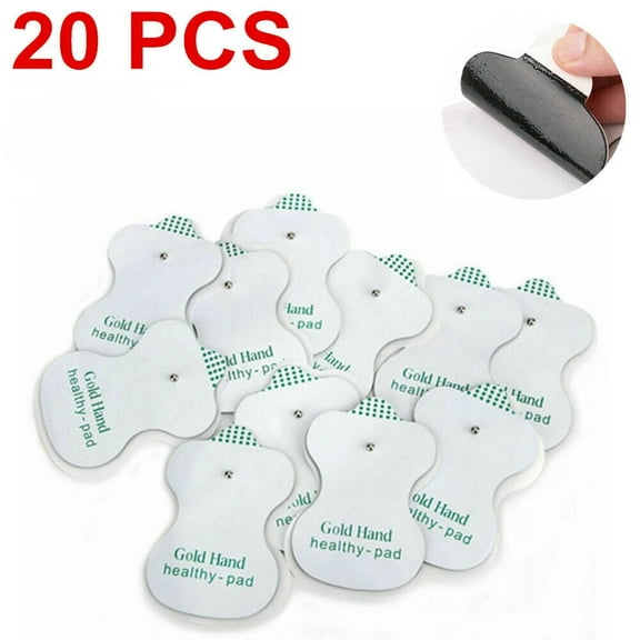 20Pcs Snap On Replacement Pads for Electrode TENS Unit