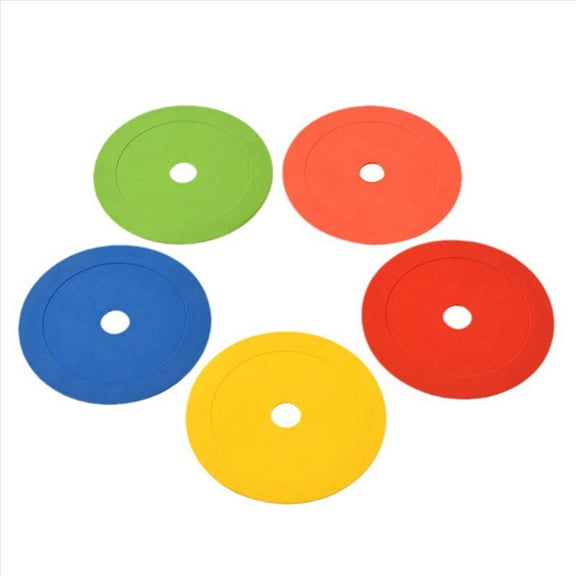 20Pcs Soccer Flat Cones Marker Disc,Basketball Sports Speed Agility Training Markers,Portable Training Equipment
