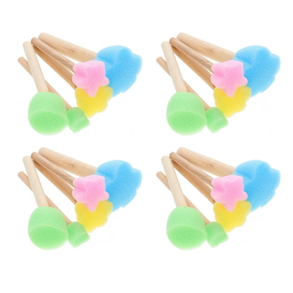 20Pcs Sponge for Painting Sponge Paint Art Paint Kids Paint Tools