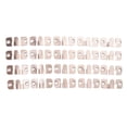 thumbnail image 1 of 20Pcs Stainless Steel Hook Picture Hangers 43X19Mm Wall Picture Frame Hanger Display Hook, 1 of 10