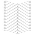 thumbnail image 1 of 20Pcs Stainless Steel Torsions Spring Clip for Recessed Light Fixtures and Bathroom Fan Easy Installation Designs, 1 of 7