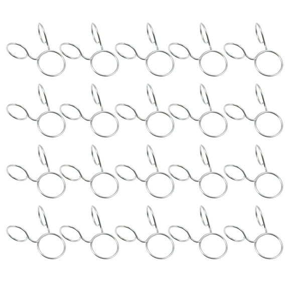 20Pcs Stainless Windproof Hooks Household Cross Bar Hooks Indoor Edges Hooks