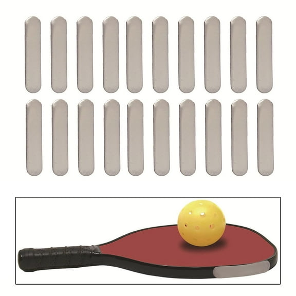 20Pcs Sticky Weight Strips Paddle Weight Tape Pickleball Weighted 3g Each for Paddles Add Weight, Increase Control and Power