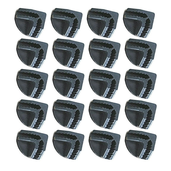 20Pcs Storage Closet Repair Grid Connectors Replacement Spare Parts Grid Connectors Grid Wire Storage s For Modular Organizer Shelf Black Angle
