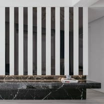 20Pcs Striped Design Mirror Wall Stickers Self Adhesive Wall Line Border Decals Removable Acrylic Mirror Sheets Wall Decals for Home Art Room Bedroom Background Decoration