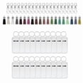 thumbnail image 1 of 20Pcs Sublimation Lipstick Holder Blanks Set with 20 Tassels 20 Keychain, 1 of 8