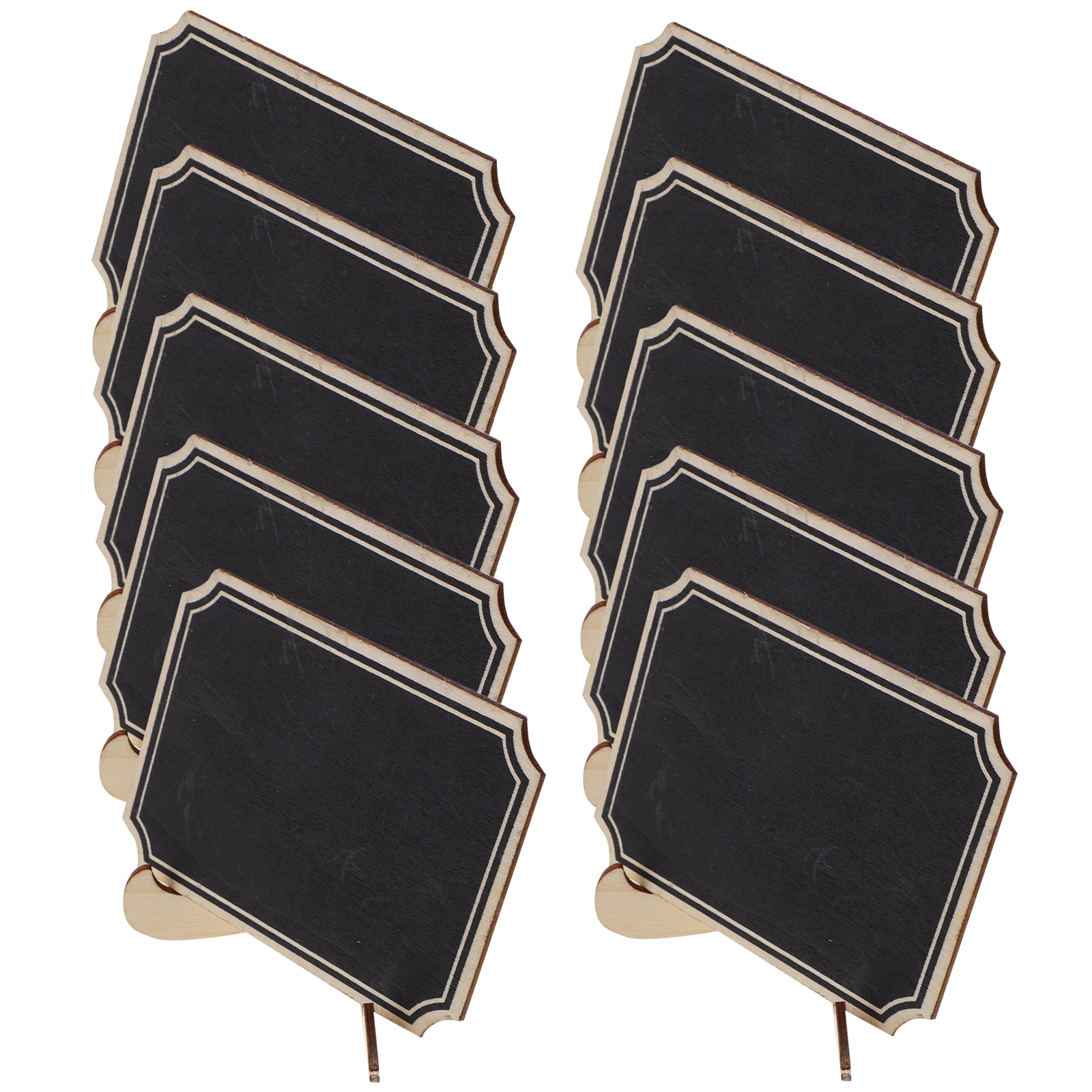 20Pcs Table Small Letter Boards Erasable Small Chalk Boards Memo Boards