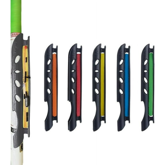 20Pcs Tenkara Line Keeper Fishing Rod Bobbin Winder Fishing Rod Attaching Line Holder Bobbin Feet Hand Winder Fishing Maintenance Tools Clip on Rod Fishing Tackle DIY