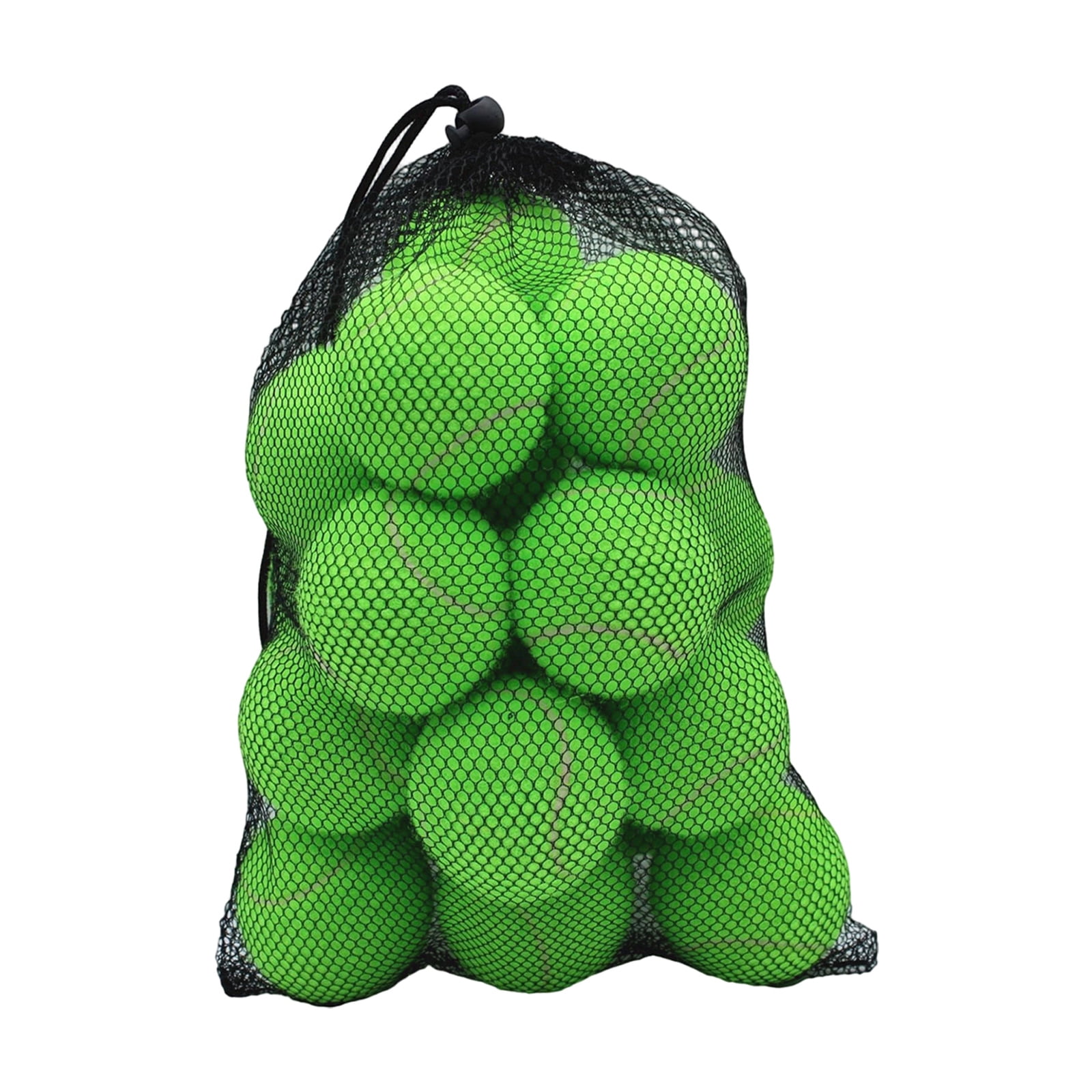 20Pcs Tennis Balls, 2.52in Diameter, High Elasticity Training Balls for Beginners, Outdoor Sports Equipment, Practice Gear for Tennis Lovers, Green