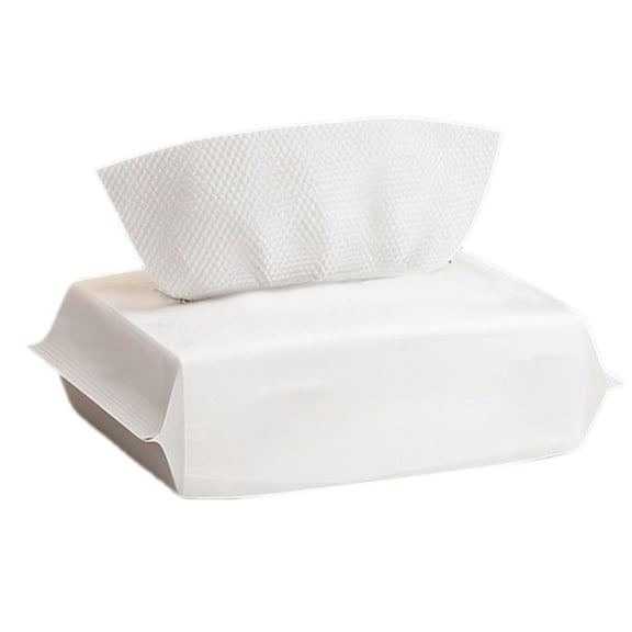 20Pcs Thickened Disposable Wet Cleaning Cloths Refill Pads For Hands-Free Flat Mop Multi-Purpose Floor Dusting And Mopping Wipes(White-Wet Rags-11X7X5Cm)