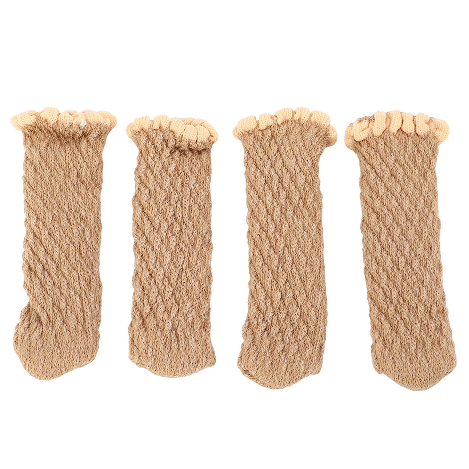 20Pcs Thickened Knitted Table Chair Leg Floor Protectors Covers