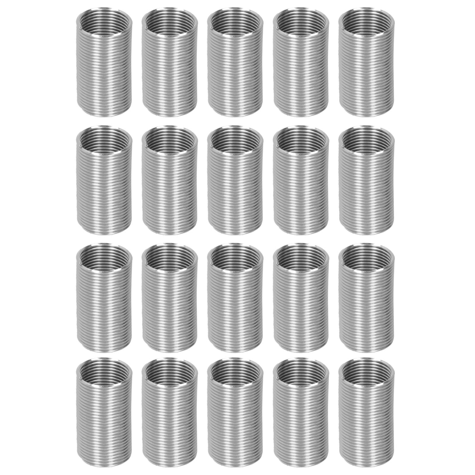 20Pcs Thread Repair M14 X 1 25 Spiral Circle Insert Reducer Nut 20pcs-thread-repair-m14-x-1-25-spiral-circle-insert-reducer-nut