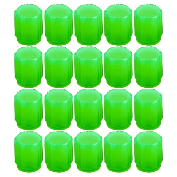 20Pcs Tire Valve Caps Wheel Valve Covers Car Dustproof Tire Caps Tire Valve Caps Cover