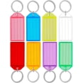 thumbnail image 1 of 20Pcs Transparent Keychains with Label Windows for Clear Identification, 1 of 5