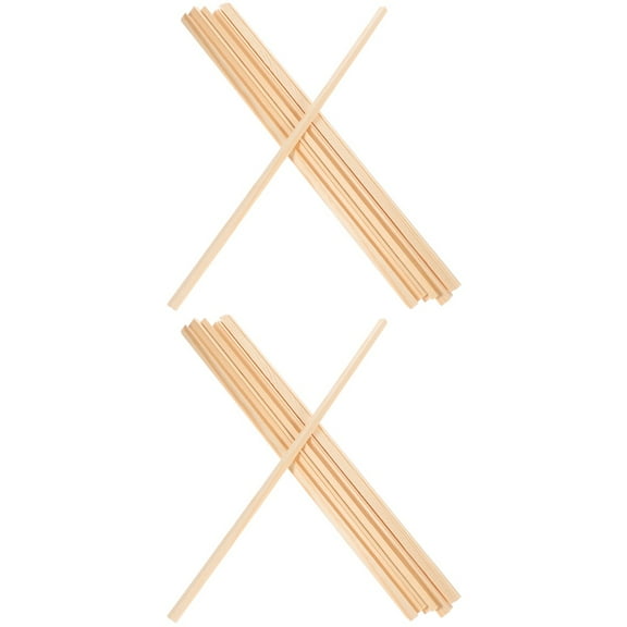 20Pcs Triangular Wooden Stick Trim for Window Frame, 11.79 Inch Decorative Trim Pine Wood Strip Molding Strip for Home Decor