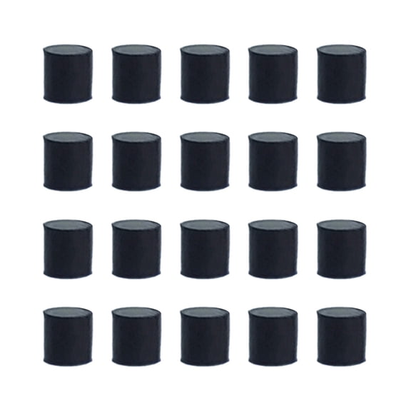 20Pcs Dia 5mm Valves Rotor Silicone Buffering Stop Tuba Trombone Valves Rotor Silicone Bumper Stop Music Instrument Part