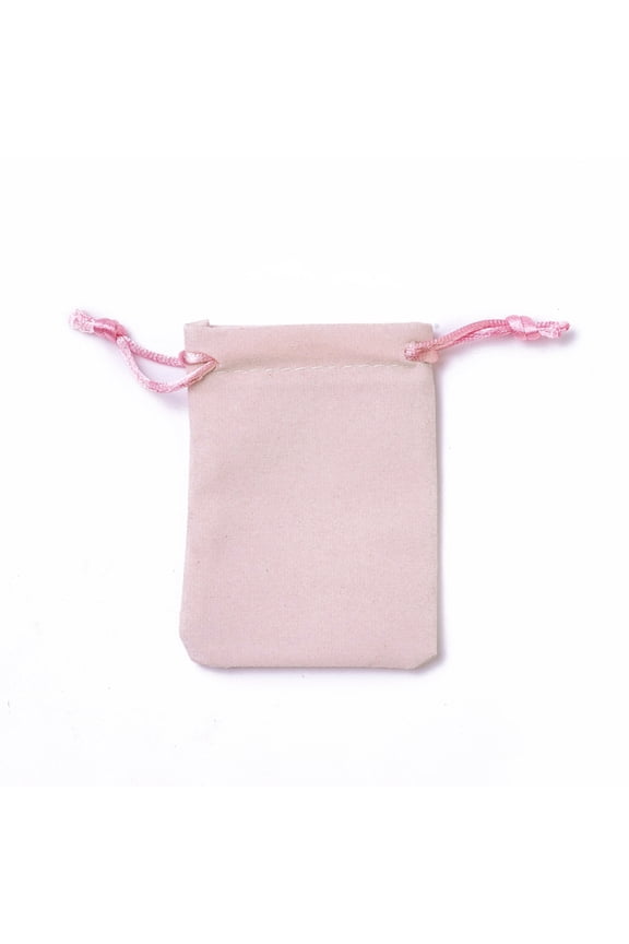 20Pcs Velvet Pouches Gift Bags Soft Velvet Drawstring Pouches 2.8"x3.7" Treat Bags Jewelry Gift Bags Pouches for Jewelry Wedding Party Favor Gift Packing(Pink) DIY