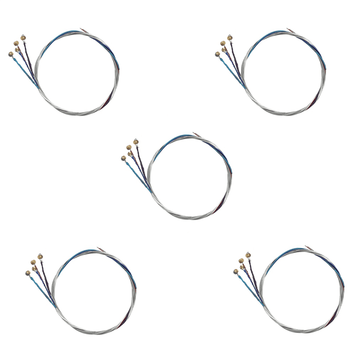 20Pcs Violin Strings EADG Core Steel+Nickel Wound Exquisite Stringed