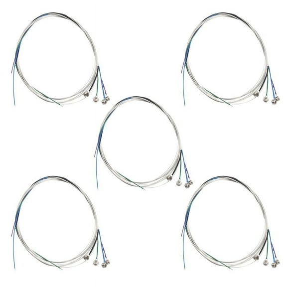 20Pcs Violin Strings E-A-D-G Steel+Nickel Wire Musical Instrument Parts Accessories,5 x Violin String (4pcs/set),Colorful
