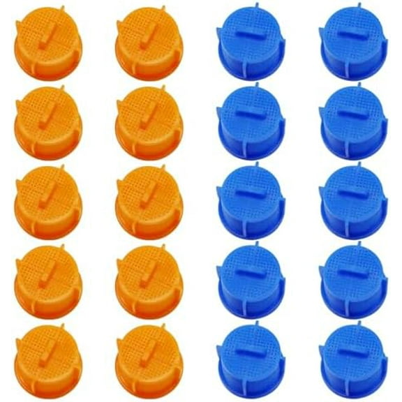 20Pcs Washing Machine Water Filters, AGM73269501 Washing Machine Filters Washing Machine Lint  Replacements Double Color Water Hose Filters, Washer Water Inlet Valve for Home Laundry Supplies