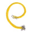 thumbnail image 1 of 20Pcs Waxed Necklace Cord Bulk Yellow 1.5mm Dia 24" Necklace String Rope, 1 of 1