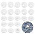 thumbnail image 1 of 20Pcs White Button Covers Kit, 1 of 5